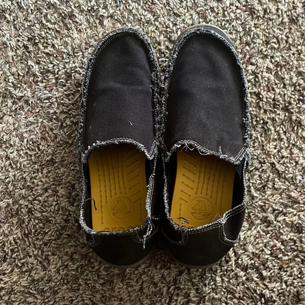 Croc loafers